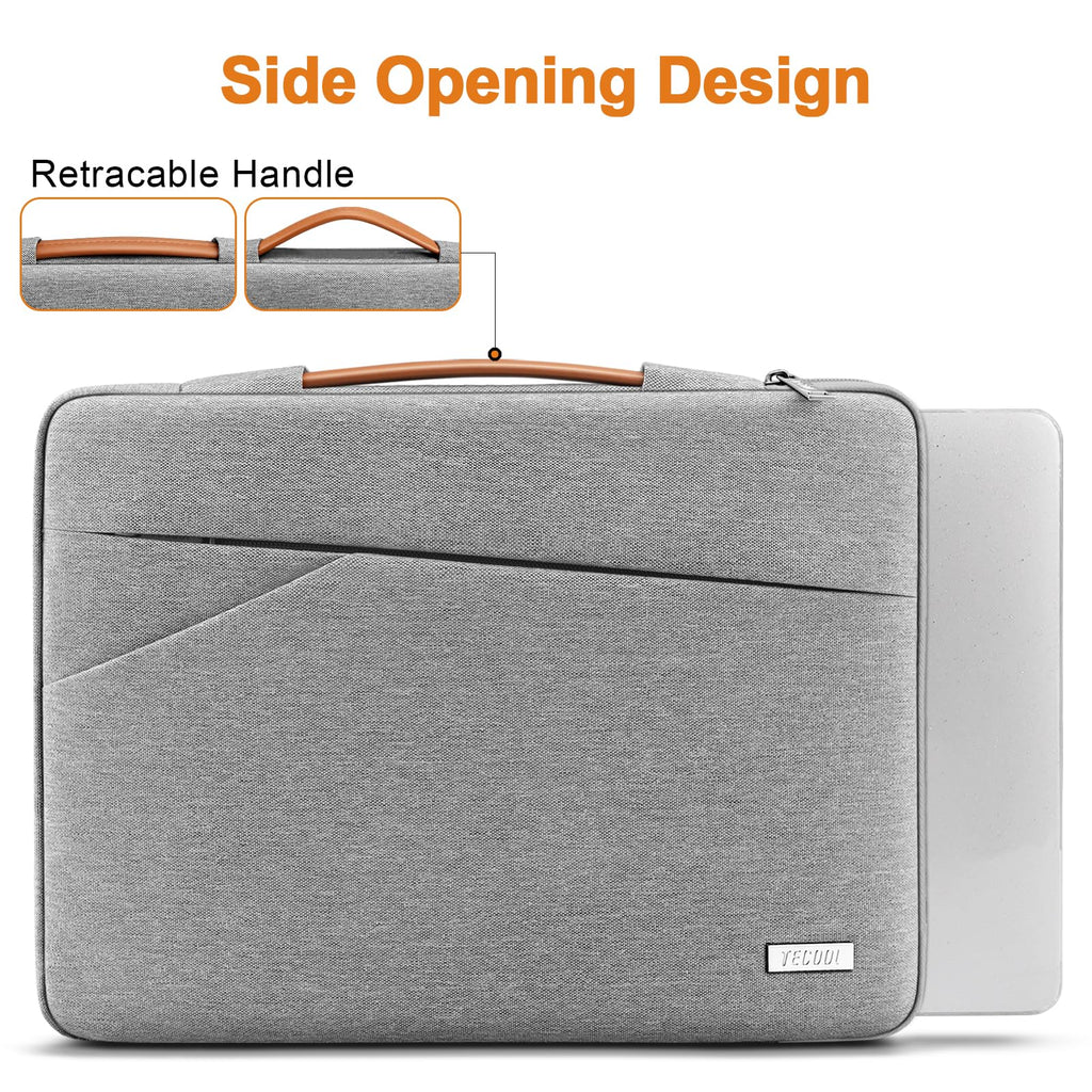 TECOOL 14 Inch Laptop Sleeve Protective Case Waterproof Computer Case