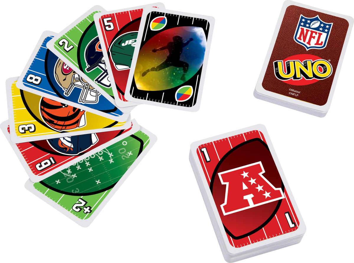 Mattel Games UNO Minecraft Card Game with Storage Tin,Ages 7+