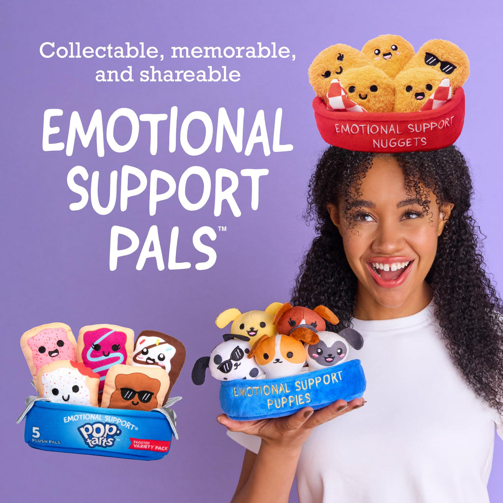 Emotional Support Pals Cheez-It, Cute Stuffed Animals by Relatable
