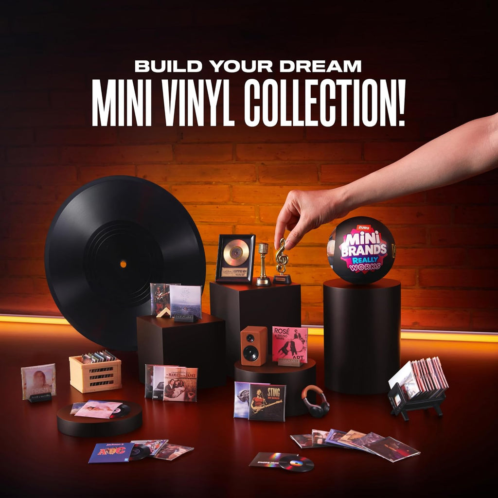 Mini Brands Really Works Vinyl Capsule Series 1 (2 Pack) By ZURU