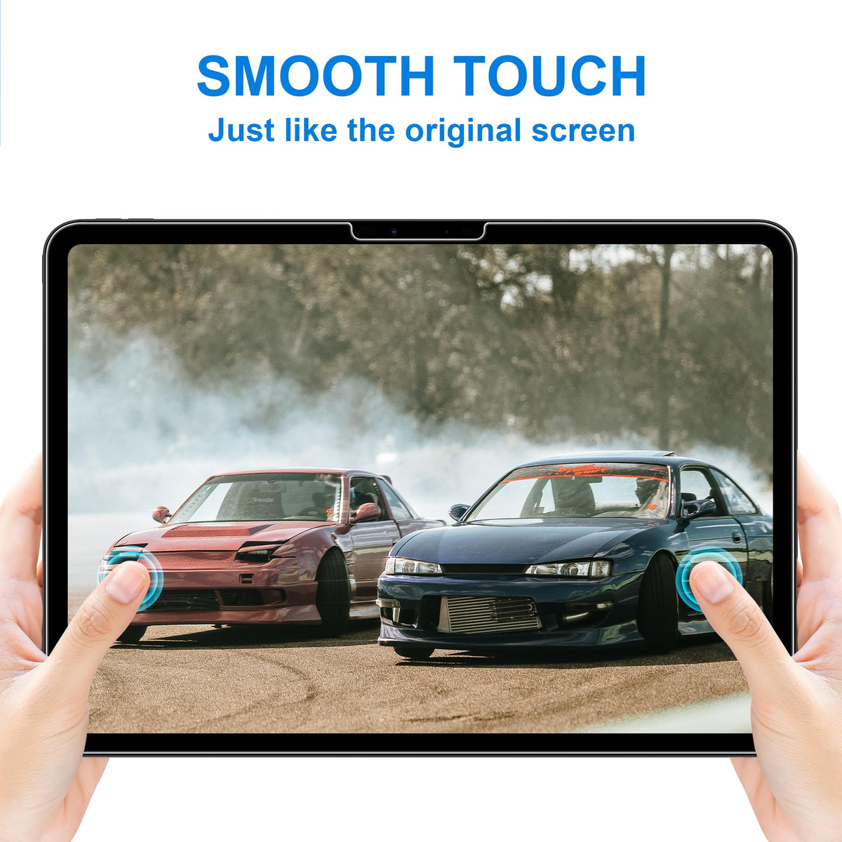 4youquality 2-Pack for iPad Pro 11" & iPad Air 5/4 10.9" Screen Protector