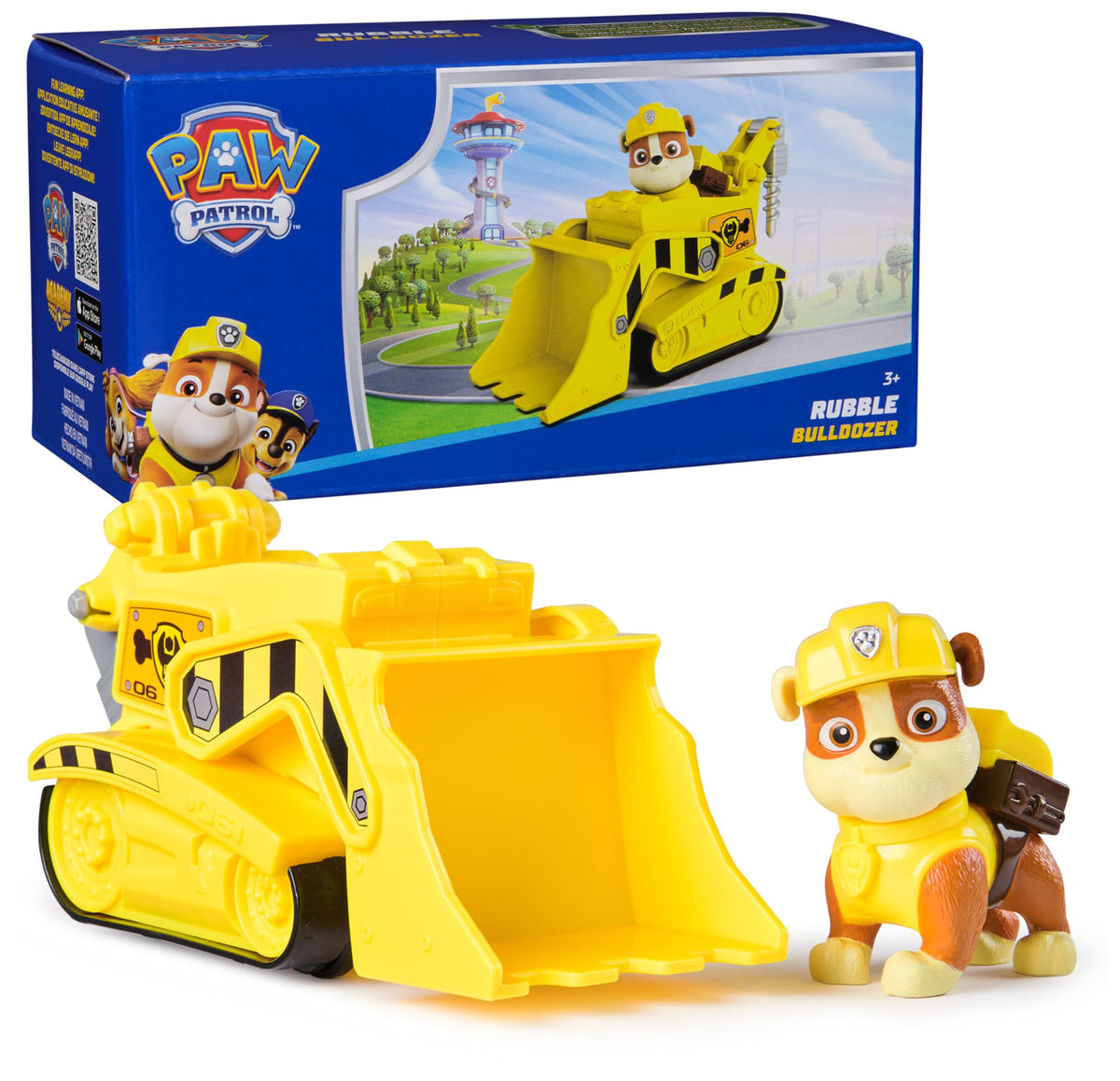 Paw Patrol, Skye’s Helicopter, Toy Vehicle with Collectible Action Figure