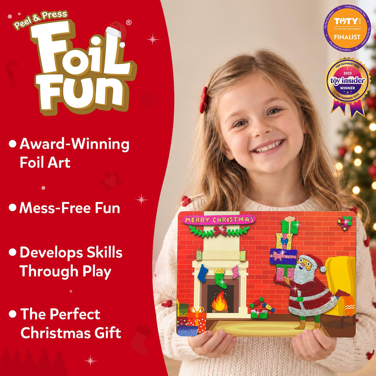 Skillmatics Foil Fun Disney Princess, Foil Art & Craft Kit, Christmas Gift