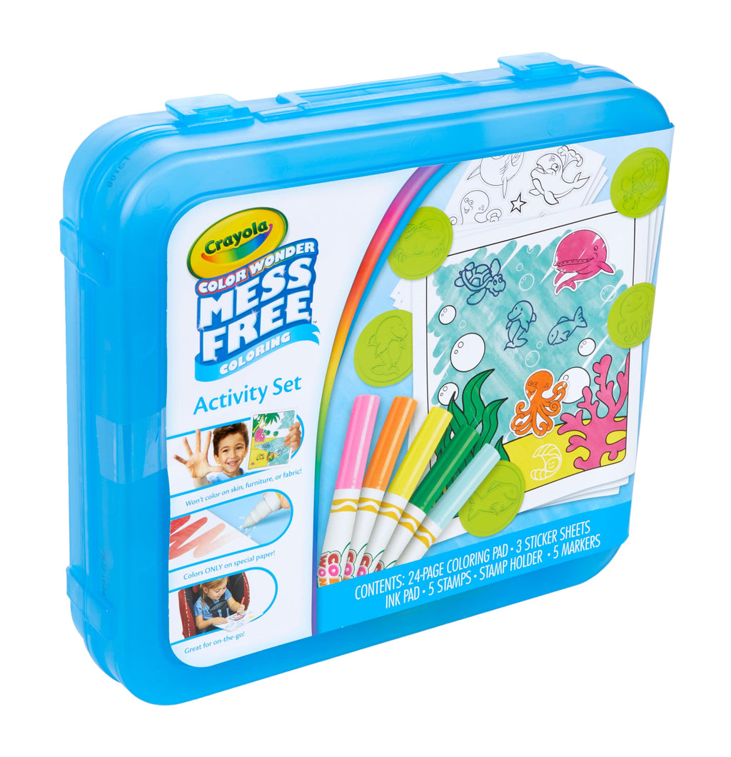 Crayola Color Wonder Mess Free Coloring Activity Set (30+ Pcs)
