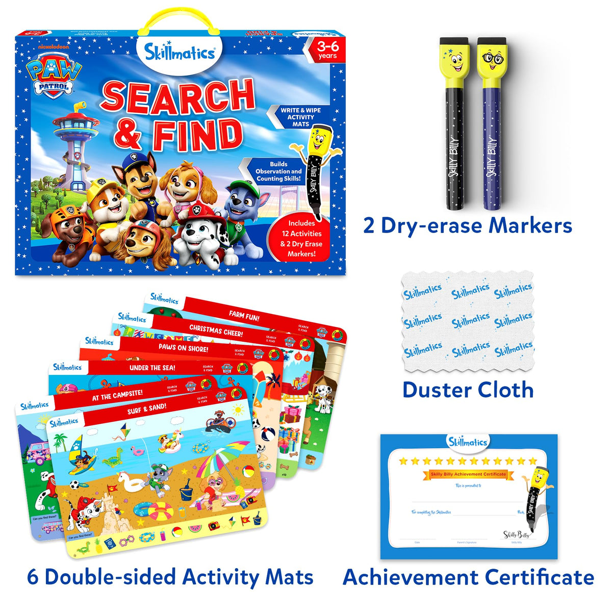 Skillmatics Search and Find – Disney Princess, Christmas Gift for Kids