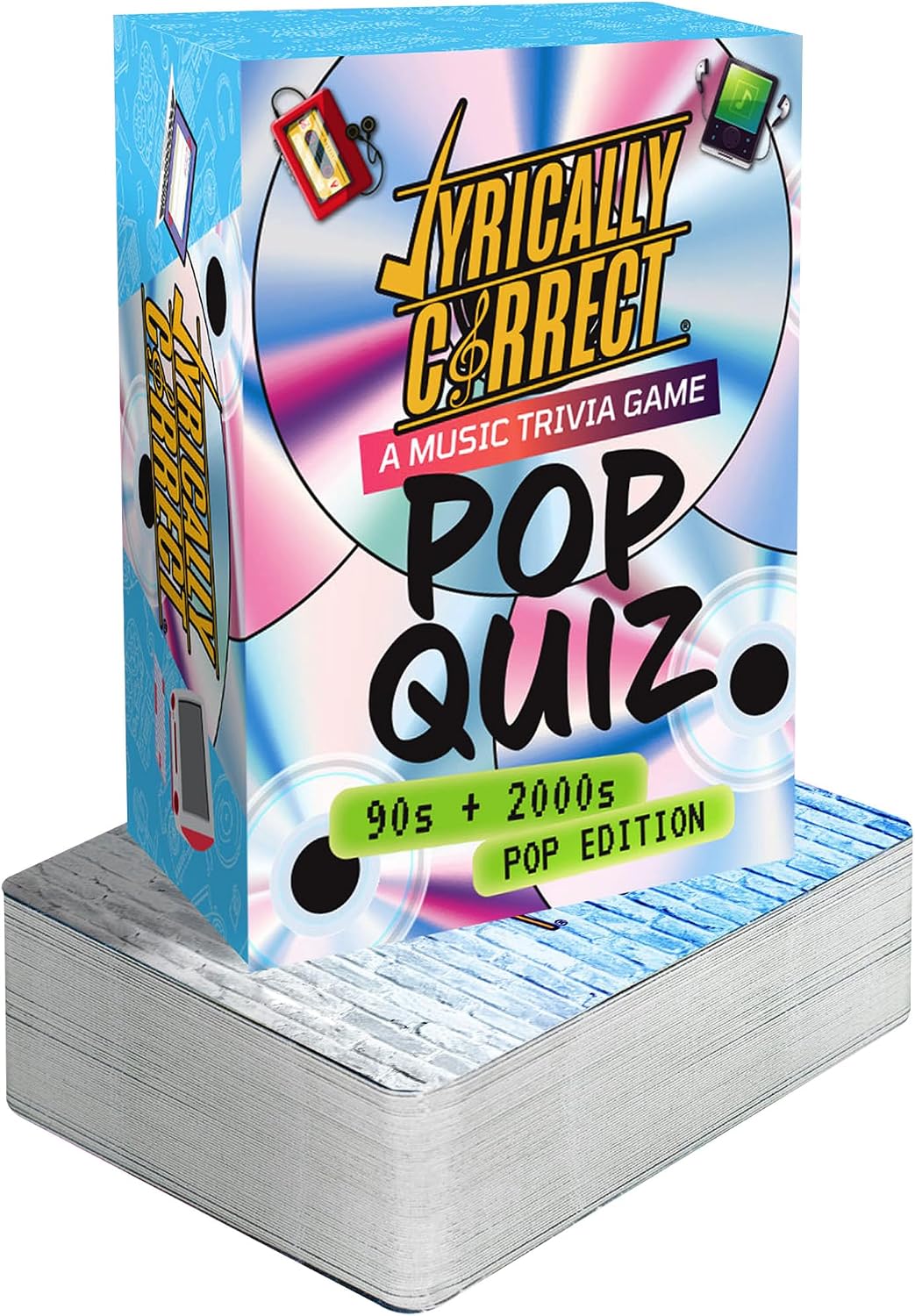Lyrically Correct '90s & 2000s Pop Edition – Music Trivia Family Card Game