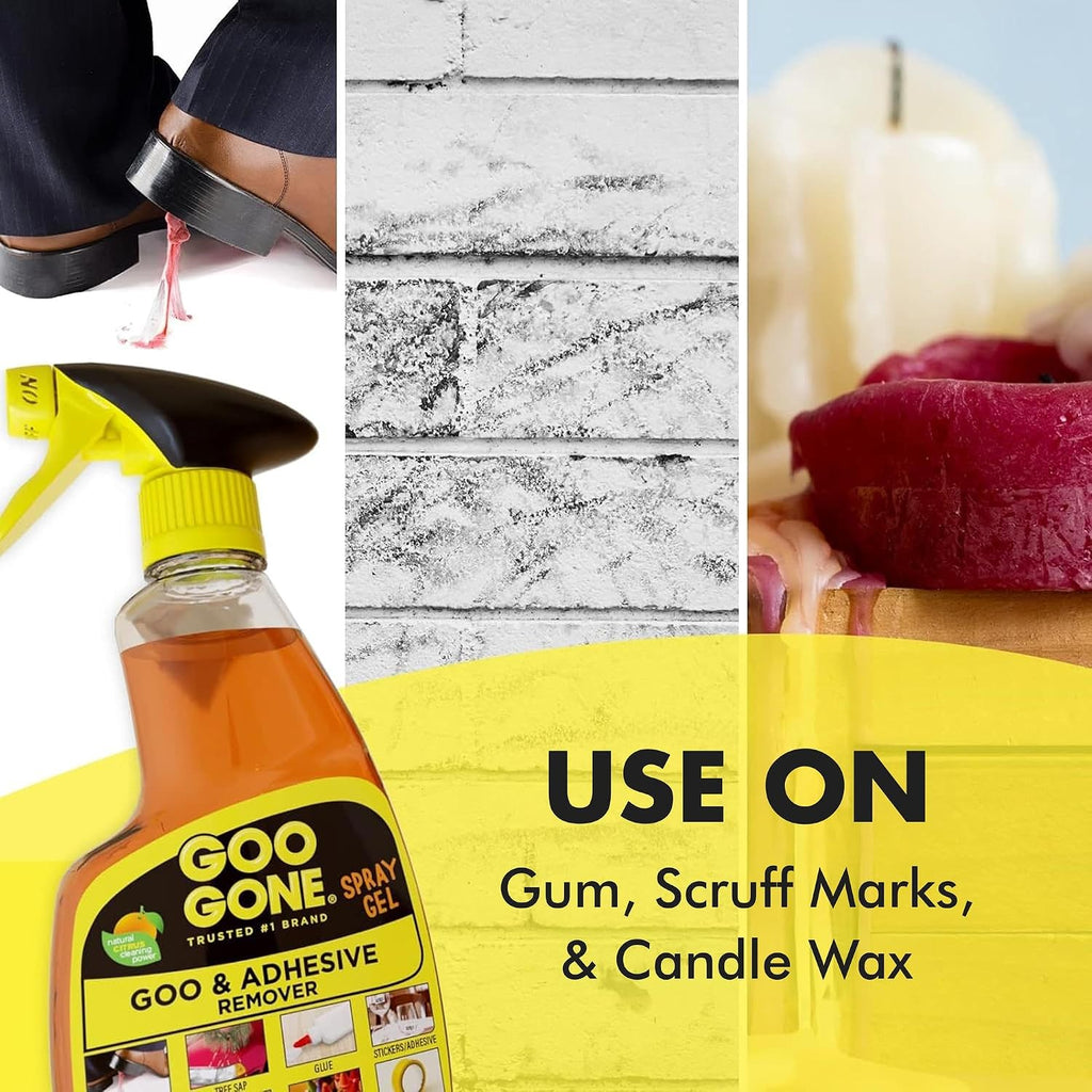 Goo Gone Adhesive Remover Spray Gel, 236ml