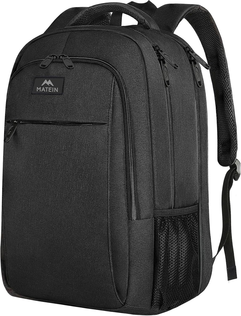 MATEIN Travel Laptop Backpack, Work Bag Lightweight Laptop Bag, Black Blue