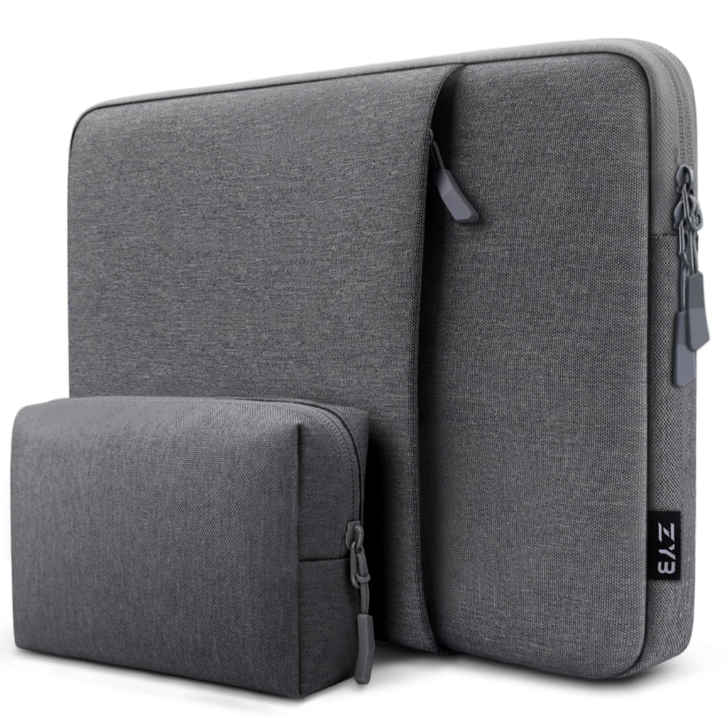 ZYB 16 Inch Laptop Sleeve Case,Shockproof Waterproof Notebook Case 16 Inch for 2021-2026 MacBook Pro 16 M5 M4 M3 M2 M1,16" Laptop Lenovo ThinkBook/IdeaPad HP Dell ASUS Acer Chromebook etc-Haze Blue