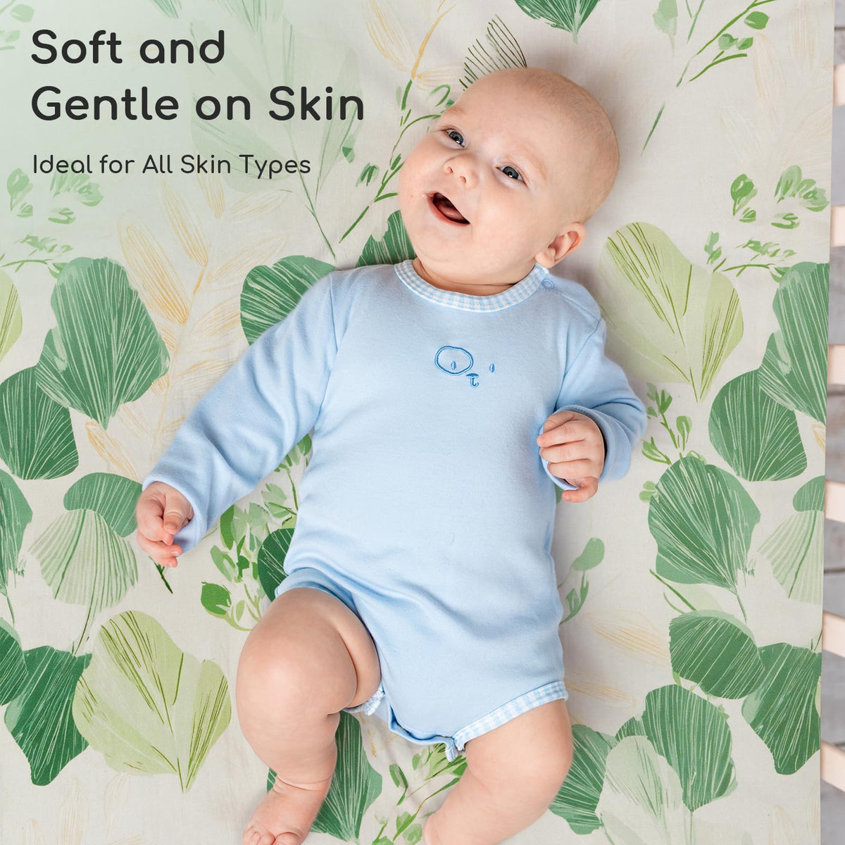 Next to Me Crib Sheets 83x50 cm Fitted 2 Pack Bedside Crib Sheets