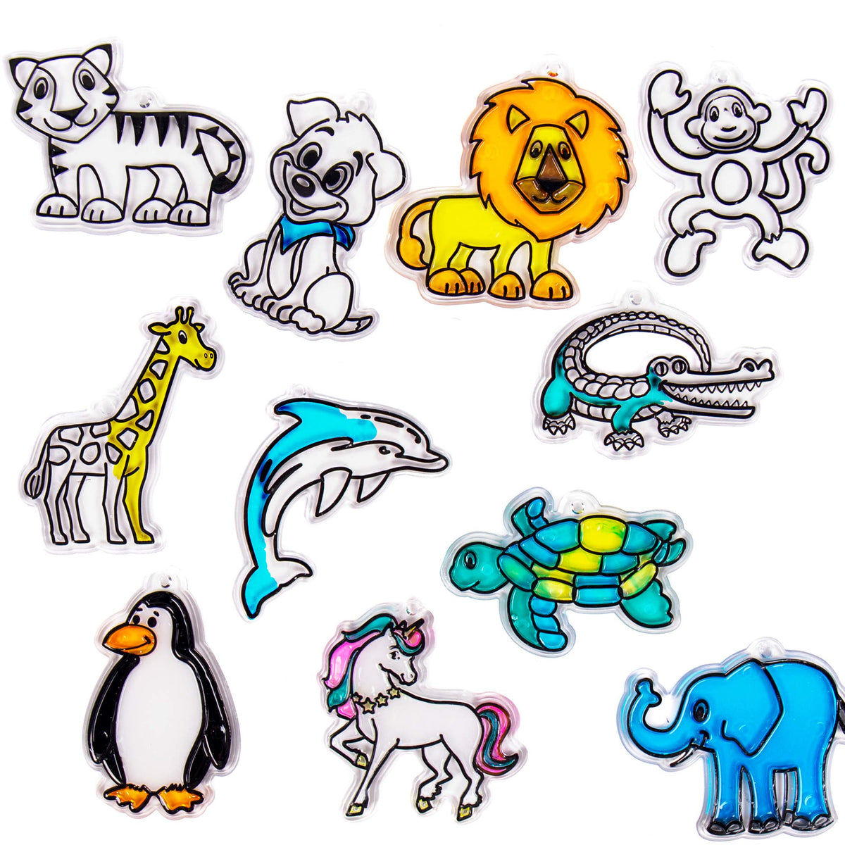 Made By Me Create Your Own Window Art Kit, Suncatchers, Makes 20+ Projects