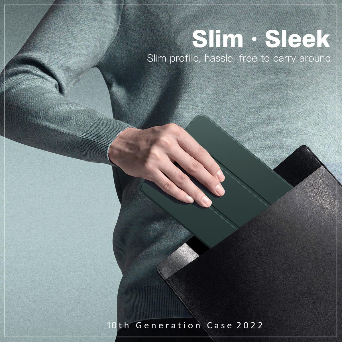TiMOVO Case for iPad A16 11th Gen 11"/10th Gen 10.9", Colorful Flower