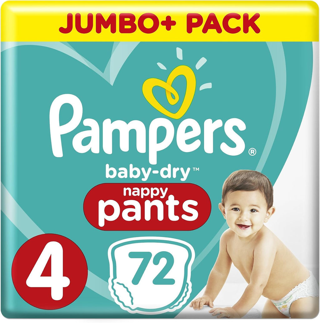 Pampers Baby-Dry Pants Size 4 Nappy Pants