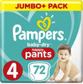 Pampers Baby-Dry Pants Size 4 Nappy Pants