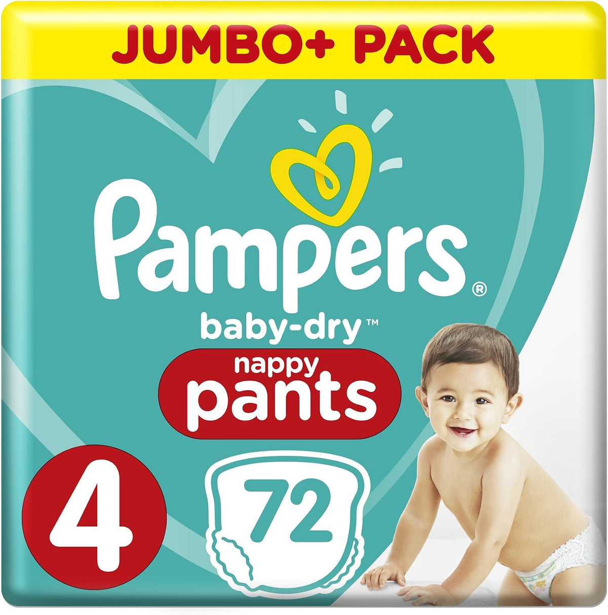 Pampers Baby-Dry Pants Size 4 Nappy Pants