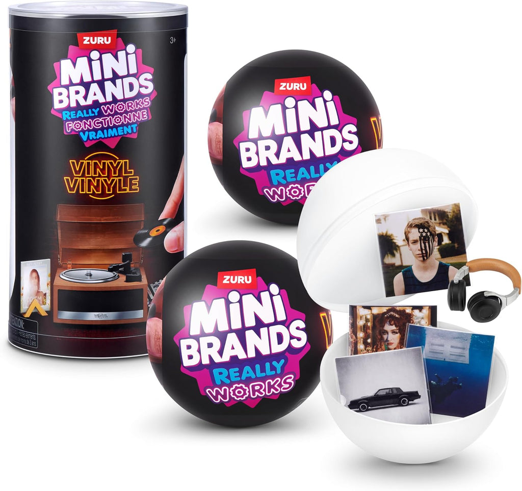 Mini Brands Really Works Vinyl Capsule Series 1 (2 Pack) By ZURU