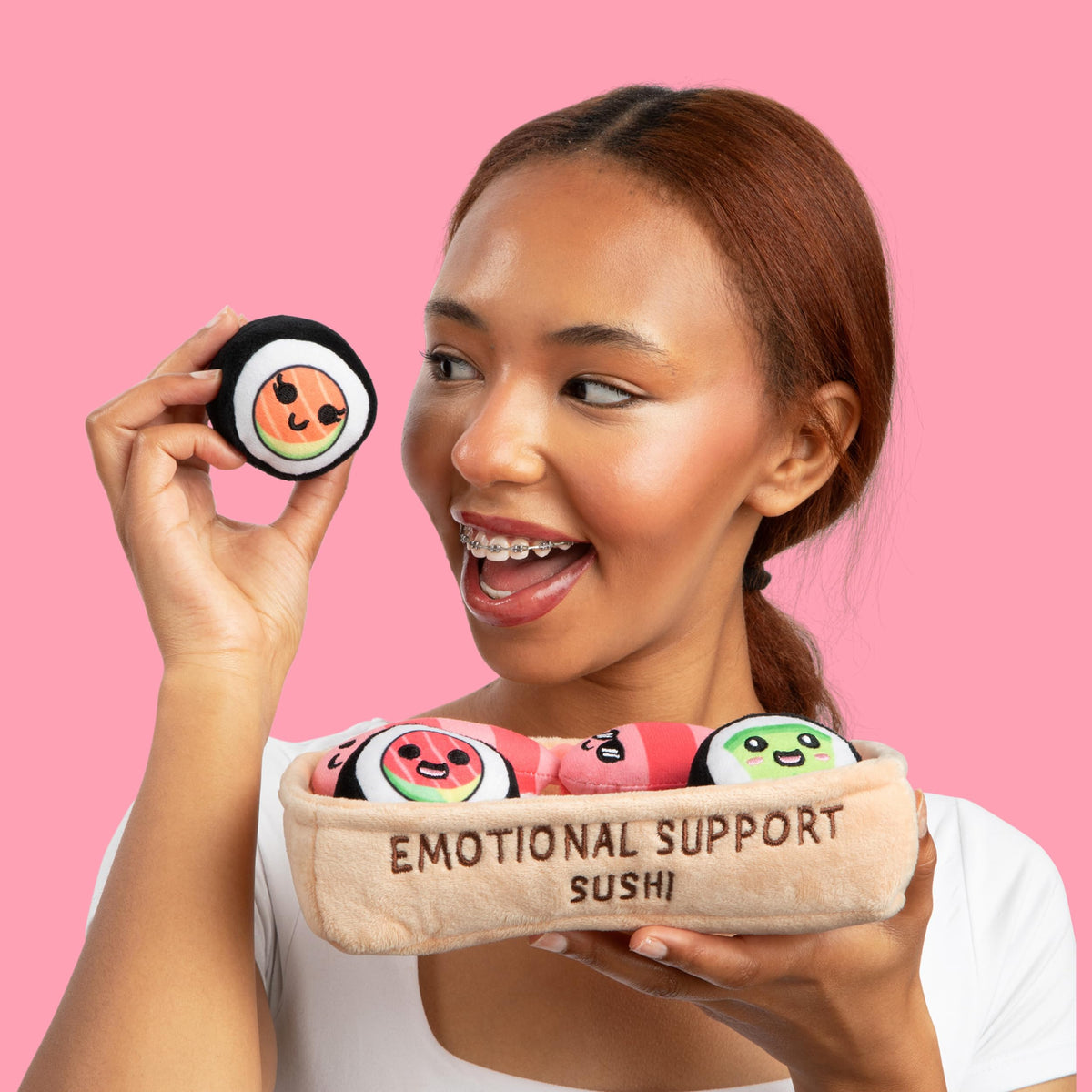 Emotional Support Pals Cheez-It, Cute Stuffed Animals by Relatable