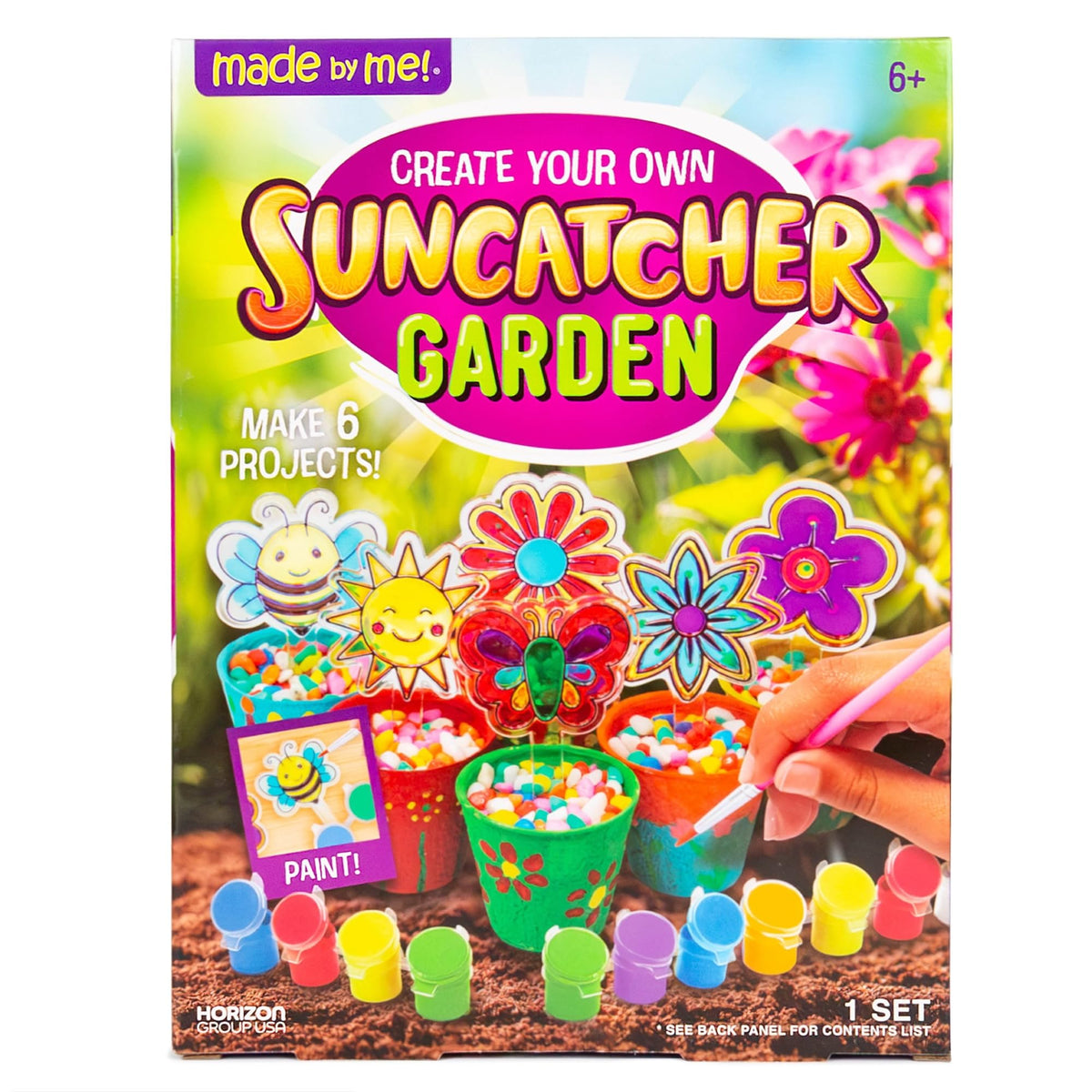 Made By Me Create Your Own Window Art Kit, Suncatchers, Makes 20+ Projects