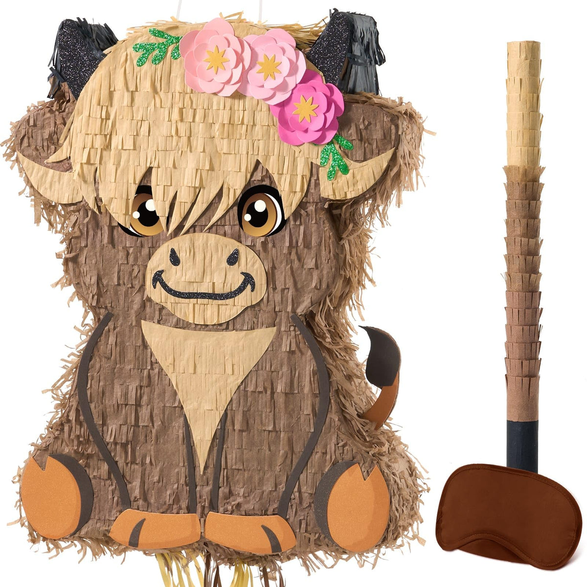 WERNNSAI Easter Bunny Piñata - Easter Rabbit Piñata, Spring Party Decor