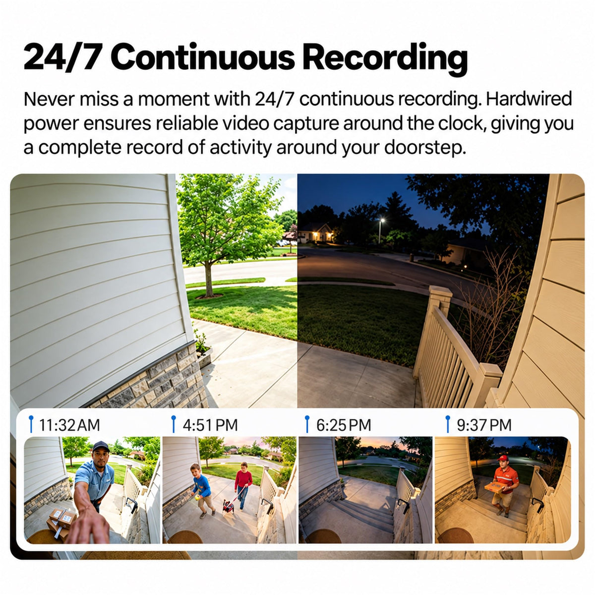 Tapo TD21 2K 3MP Battery Doorbell Camera Wireless, Colour Night, IP65