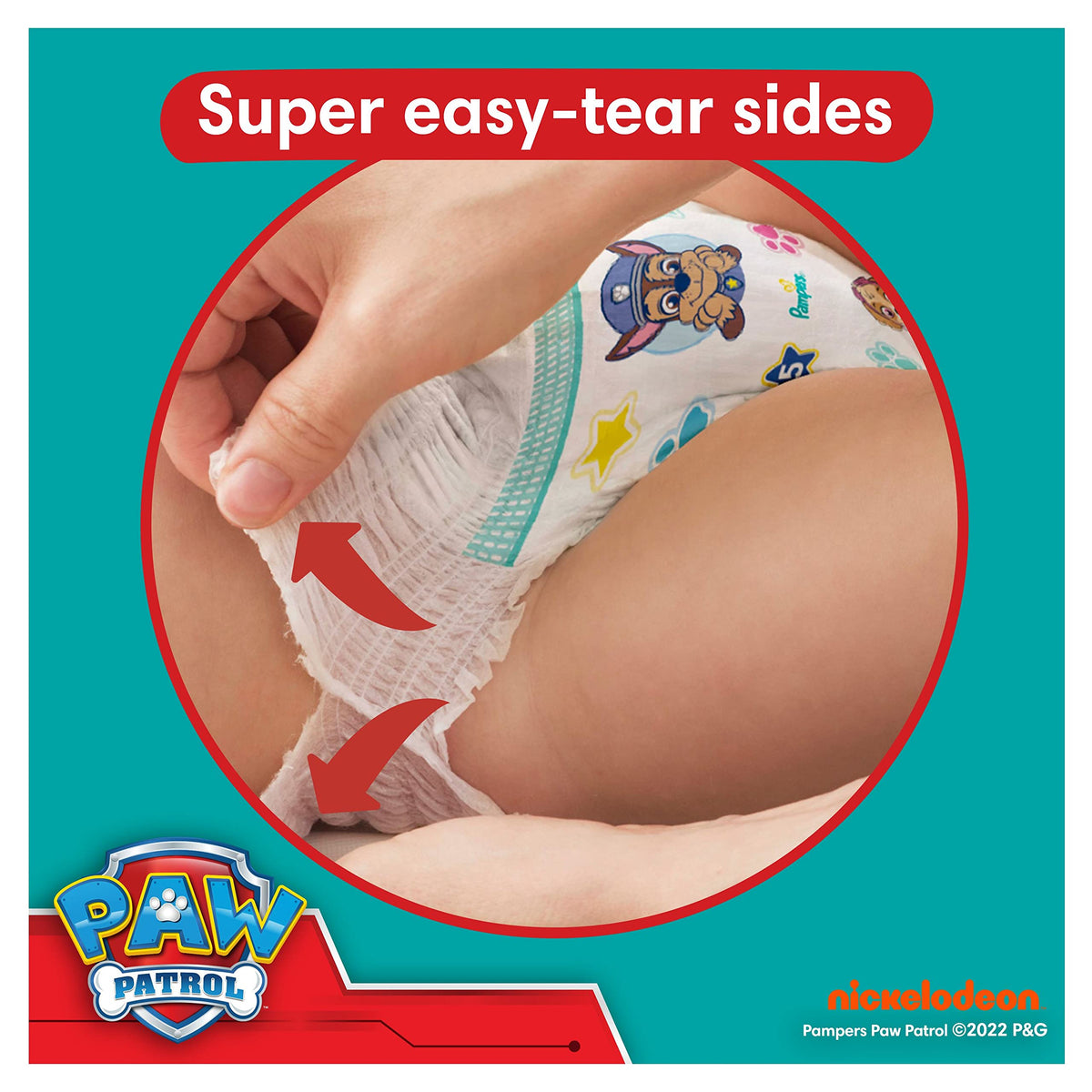 Pampers Baby-Dry Paw Patrol Nappy Pants Size 5