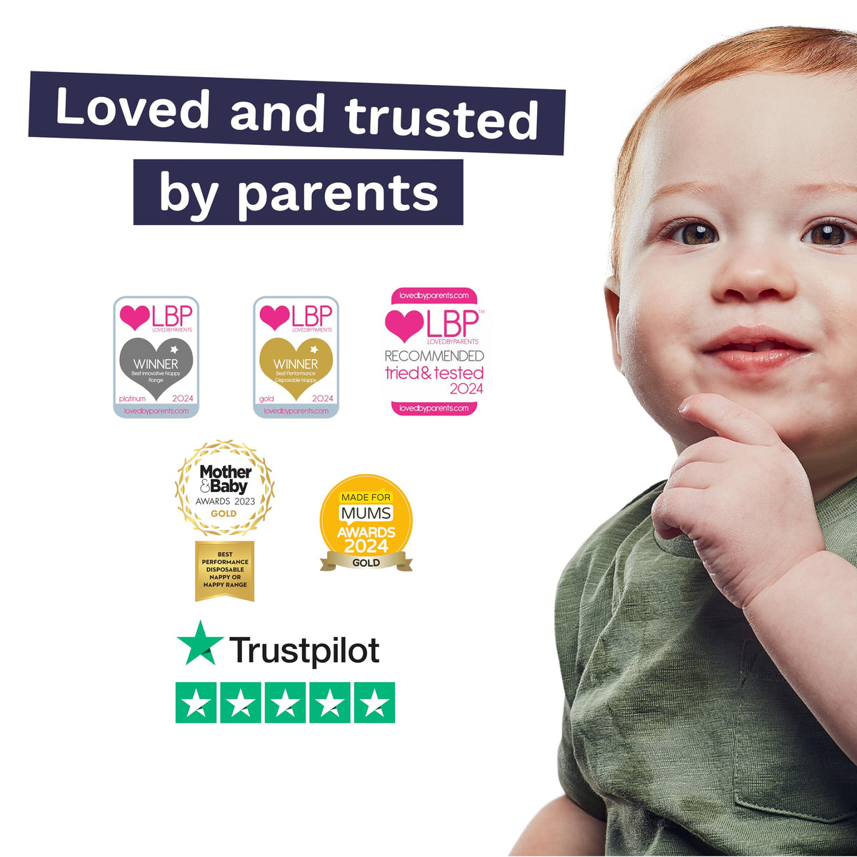 Pura Nappy Size 5 (11–16kg) 132 Count Sensitive Skin