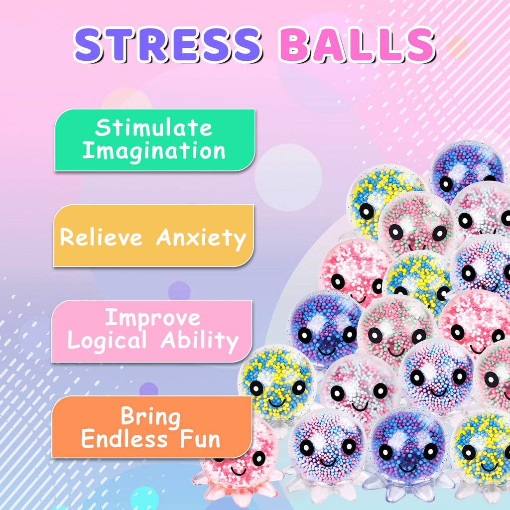 8 Pack Stress Cube ,Slow Rising Stress Balls for Adults