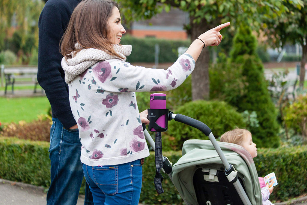 LittleLife Buggy And Pushchair Universal Cup & Phone Holder
