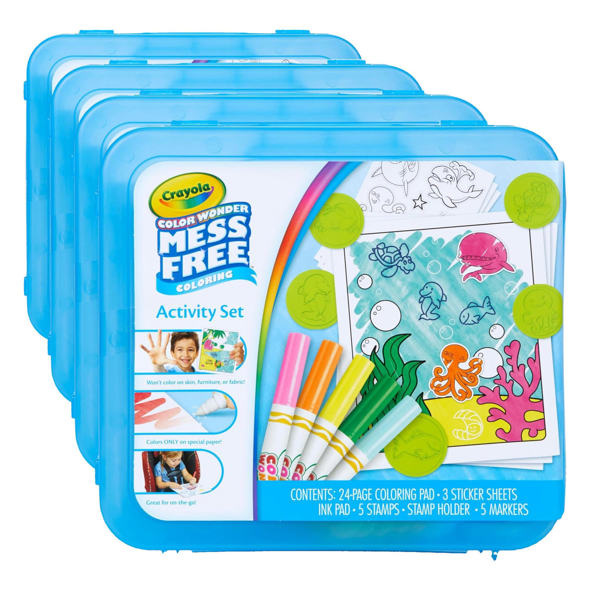 Crayola Color Wonder Mess Free Coloring Activity Set (30+ Pcs)
