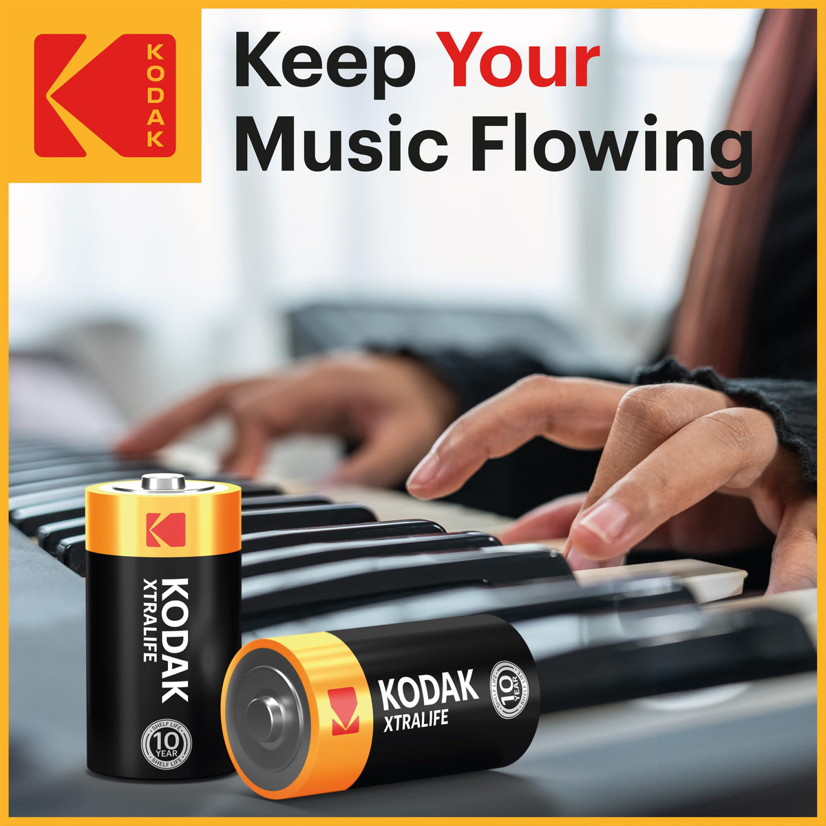 KODAK AA Alkaline Batteries (60 Pack) Double A Battery, LR6 1.5V