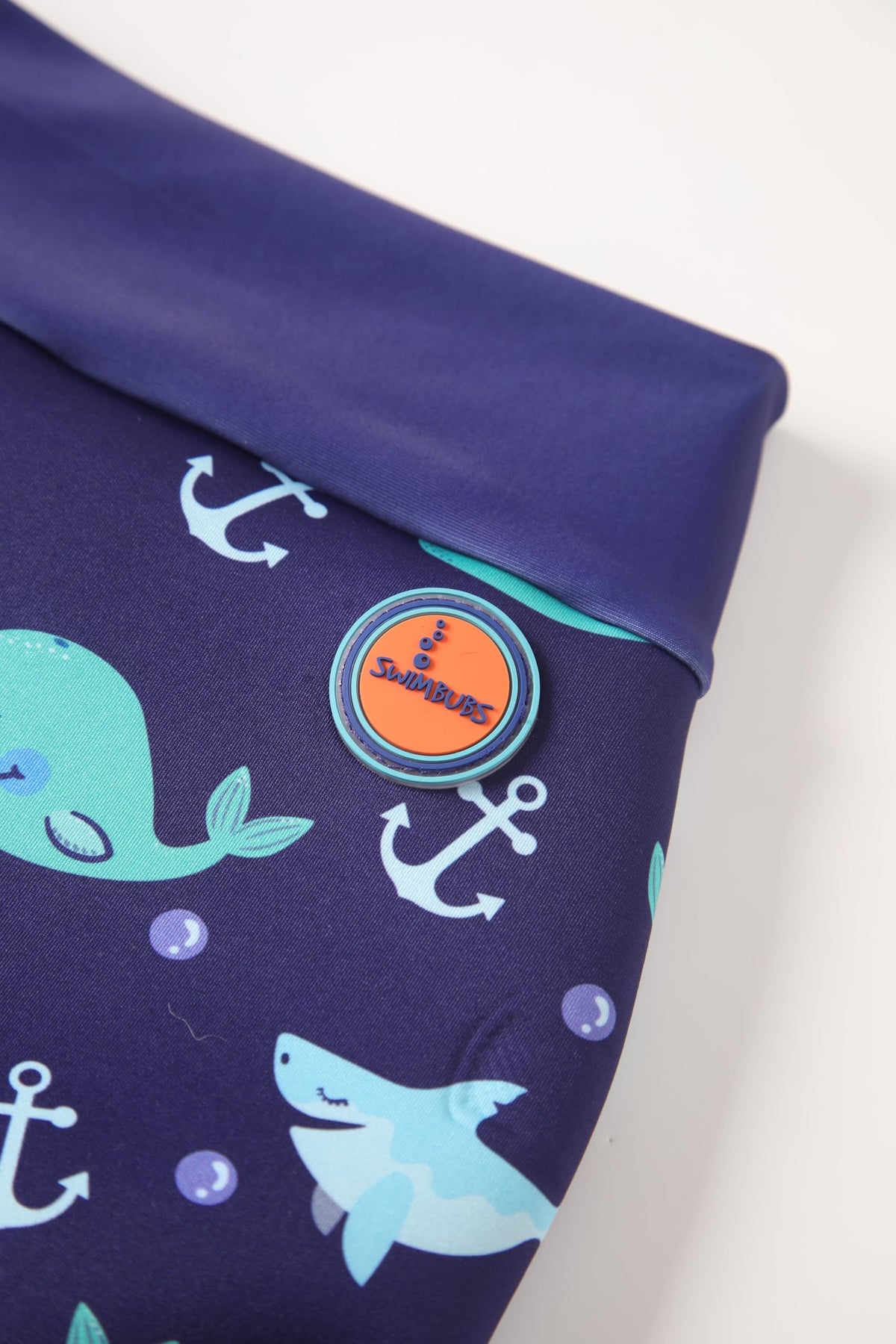 Swimbubs Reusable Swim Nappy – Baby Swimwear for Boys and Girls, Ideal for Swimming Lessons (6-12 Months, Blue Whale)