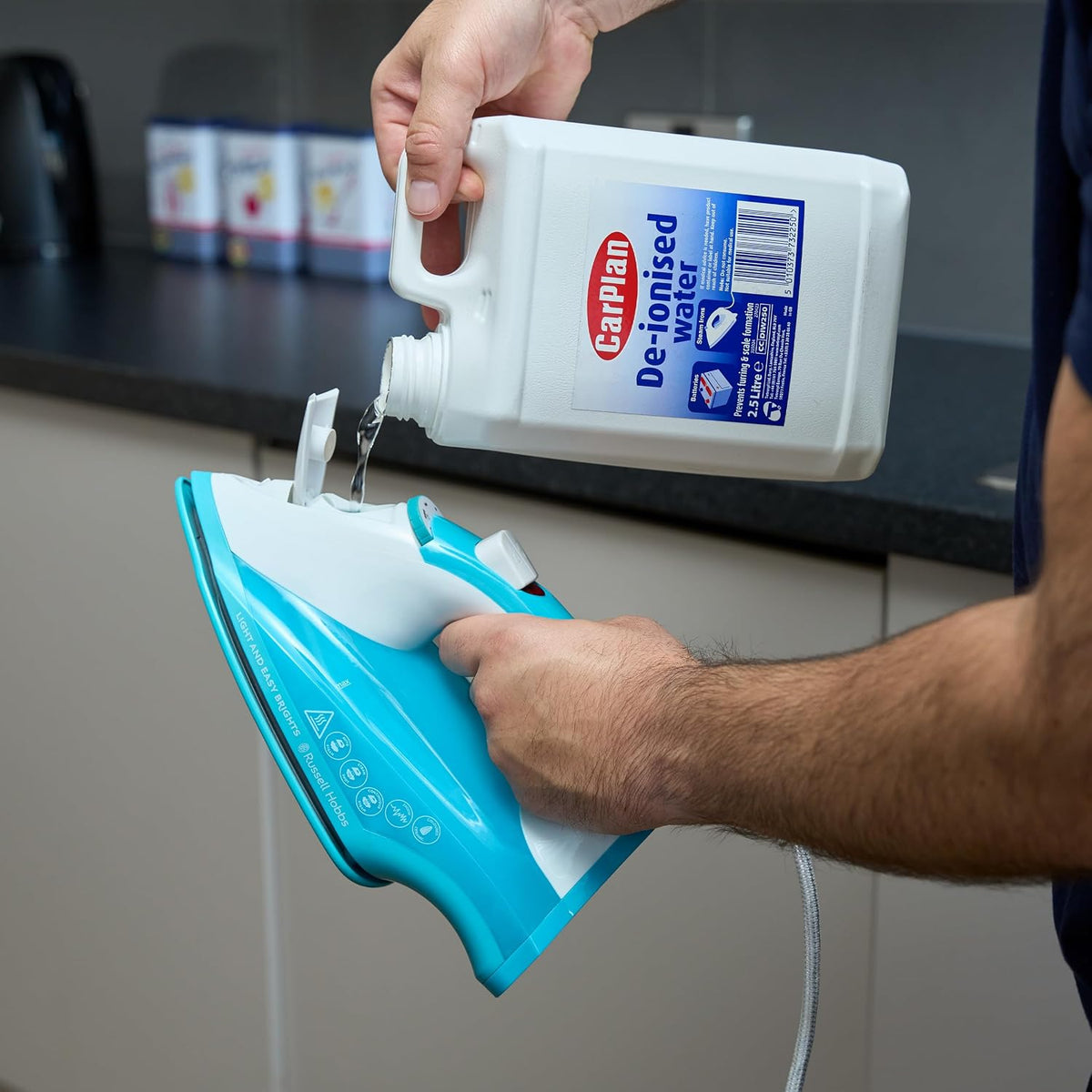 CarPlan De-Ionised Water 2.5L - Prevents Furring & Scale Formation