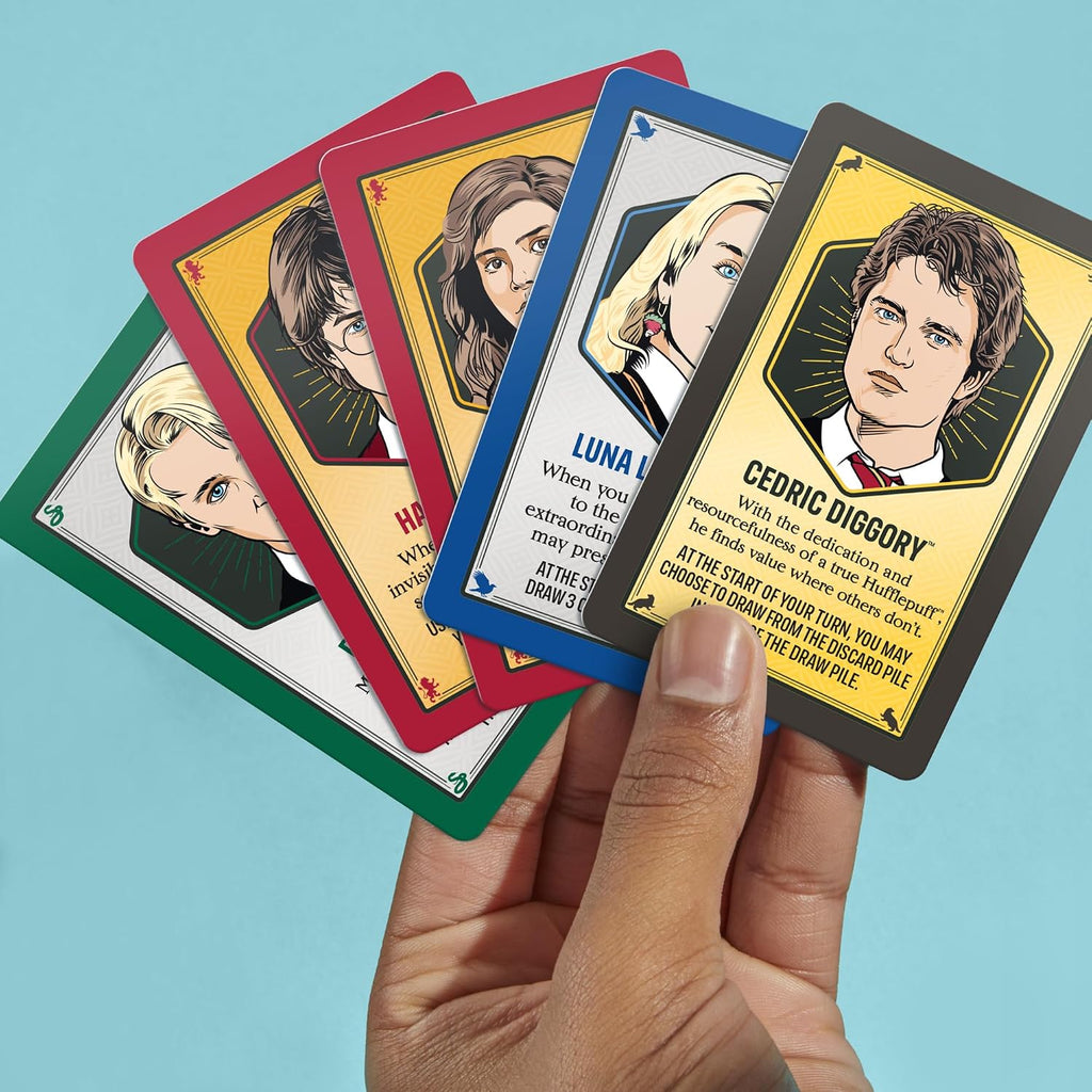 Monopoly Deal: Harry Potter Card Game | Family Games for Kids and Adults | Ages 8 and Up | 2 to 5 Players | 15 mins. | Travel Size