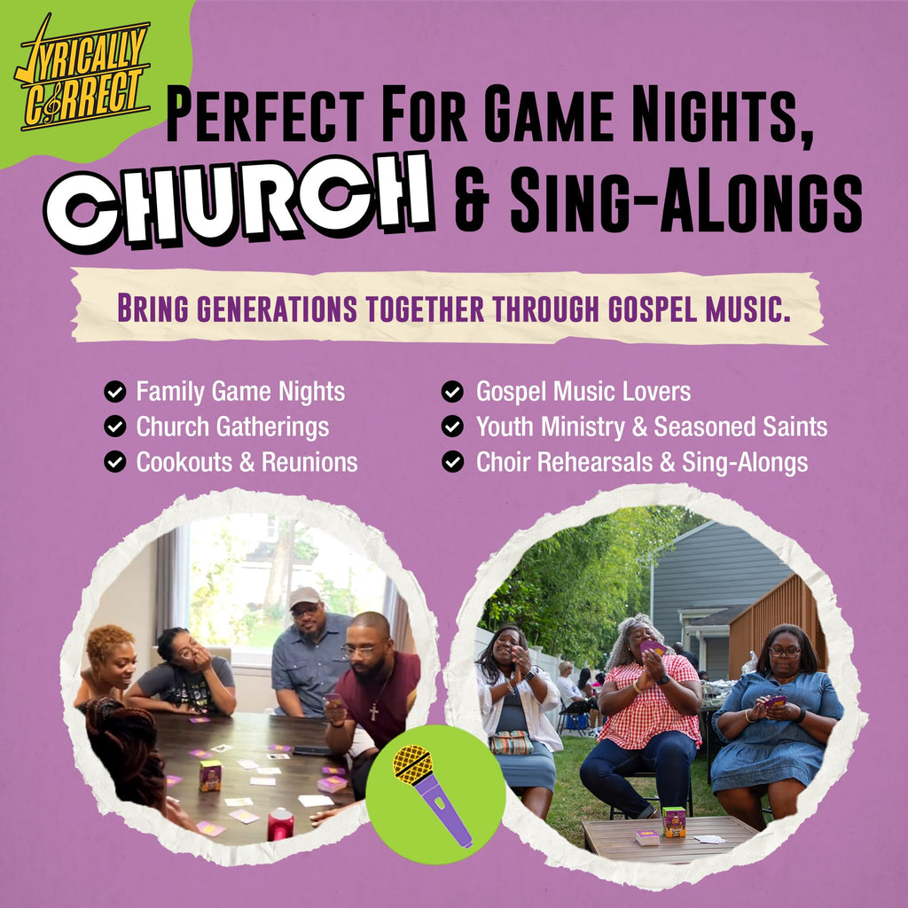 Lyrically Correct '90s & 2000s Pop Edition – Music Trivia Family Card Game