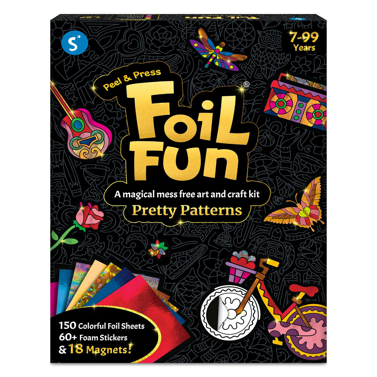 Skillmatics Foil Fun Disney Princess, Foil Art & Craft Kit, Christmas Gift