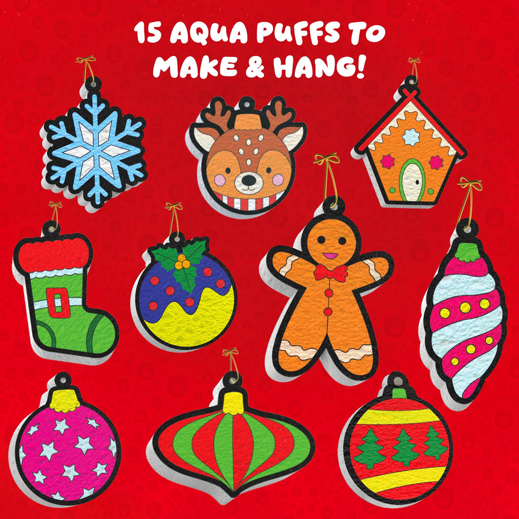 Skillmatics Aqua Puffs Unicorns, Stocking Stuffer for Kids, Paint by Number
