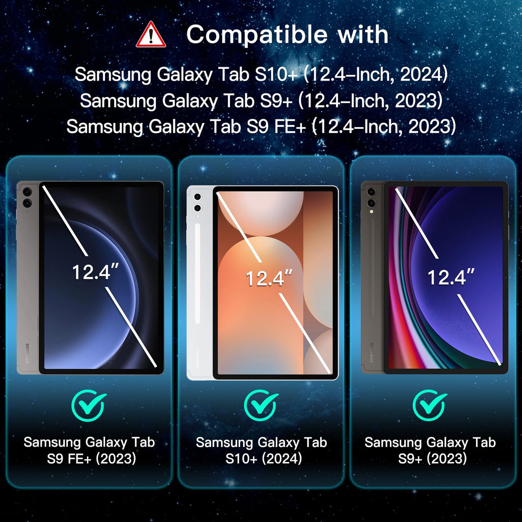 JETech Screen Protector for Samsung Galaxy Tab S8 Ultra 14.6", 2-Pack