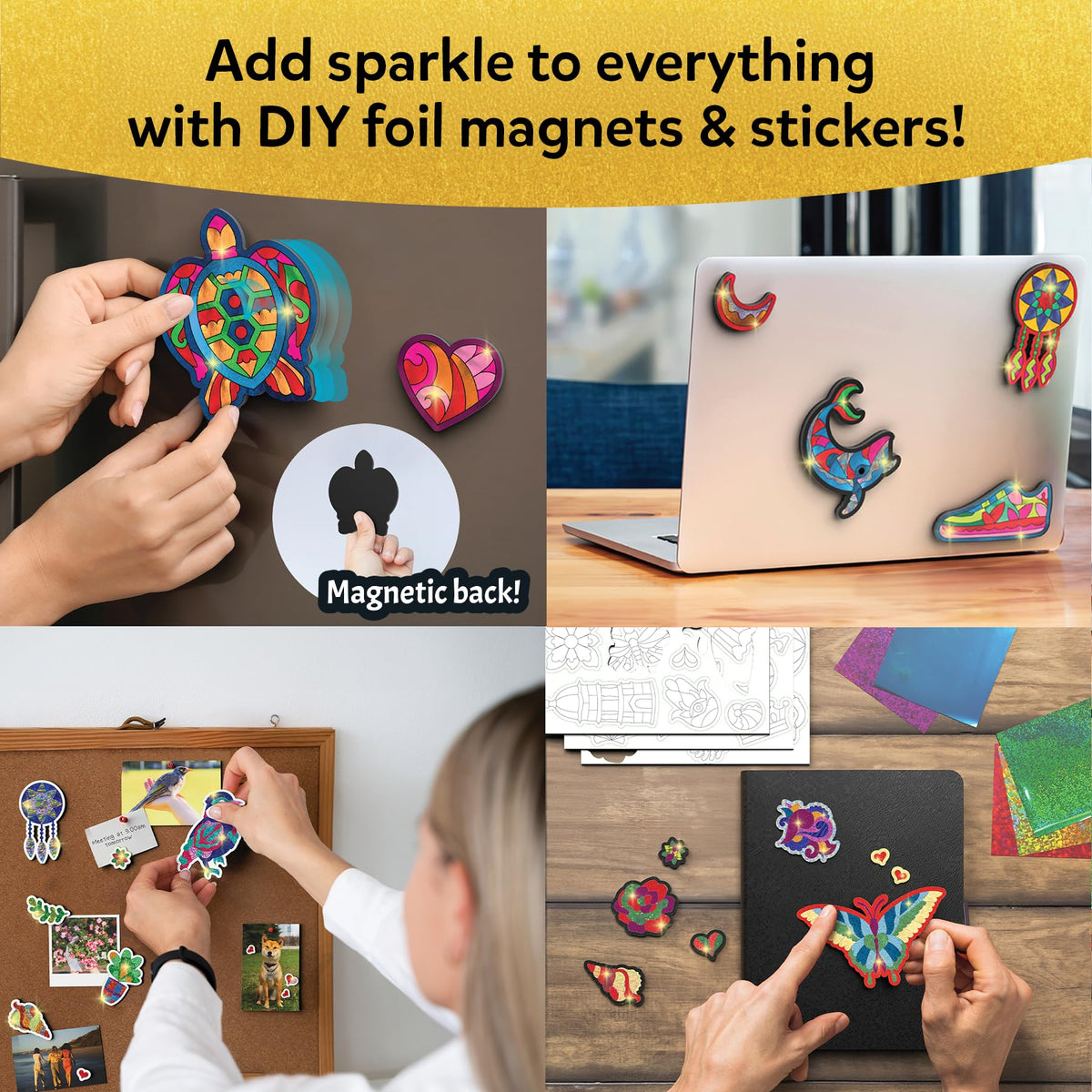 Skillmatics Foil Fun Disney Princess, Foil Art & Craft Kit, Christmas Gift