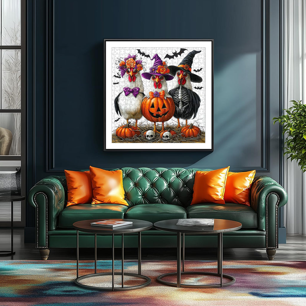 Blueforest Halloween Haunted Mansion Puzzles for Adults 1000 Pieces