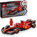 LEGO Speed Champions Ferrari SF-24 F1 Race Car Toys - Building Sets for Kids, Boys & Girls, Ages 10+ - Ferrari F1 Model Car Kits for Display or Play - Gift Ideas for Birthdays and Fans - 77242