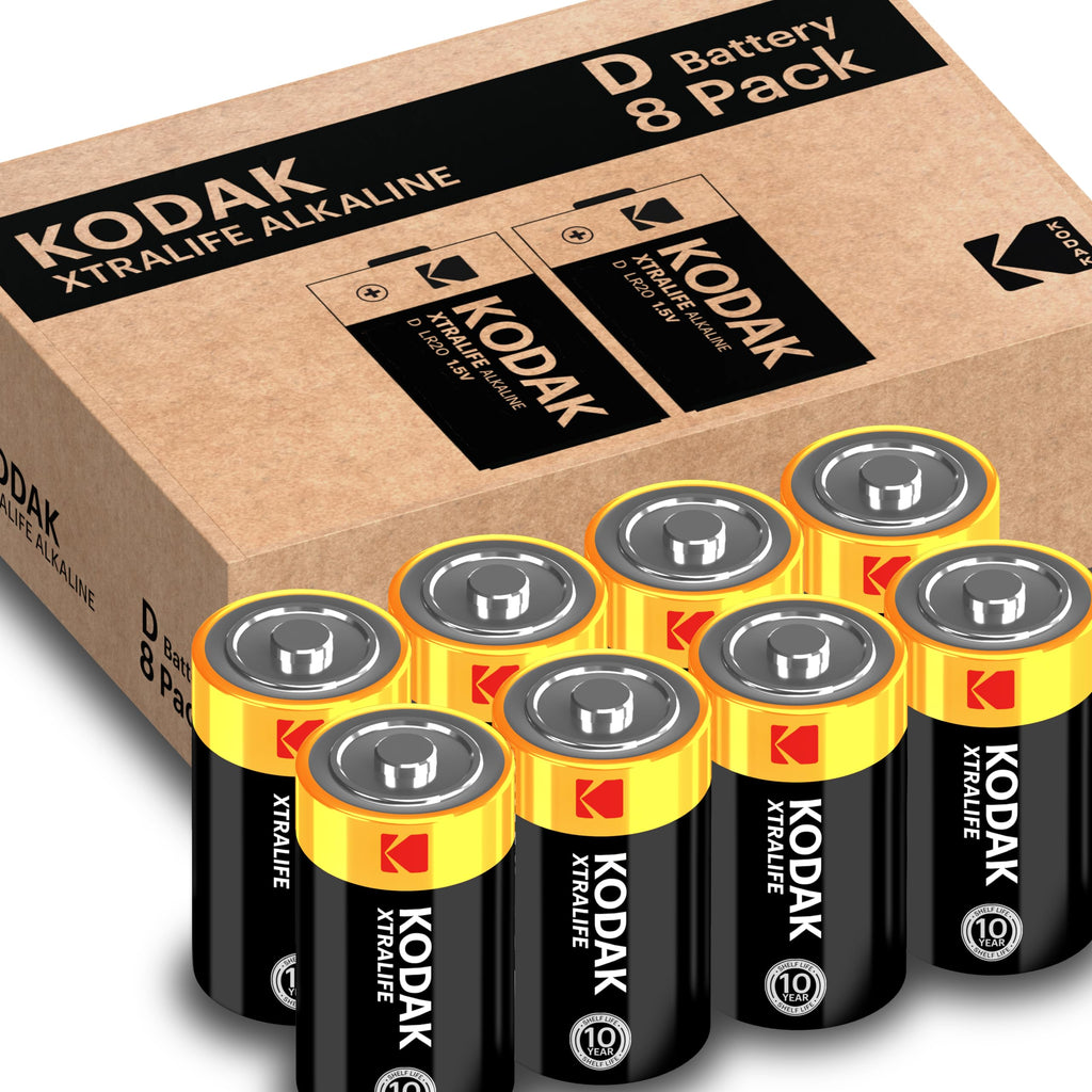 KODAK AA Alkaline Batteries (60 Pack) Double A Battery, LR6 1.5V