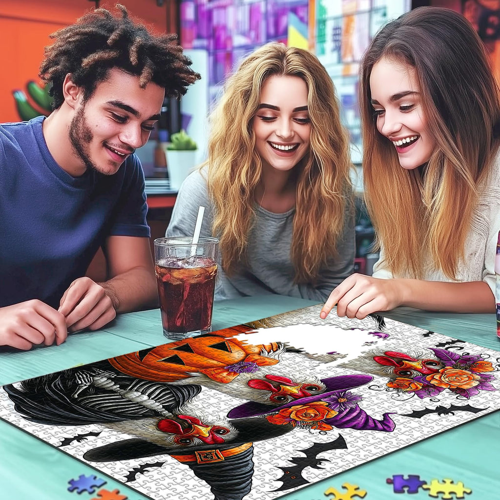 Blueforest Halloween Haunted Mansion Puzzles for Adults 1000 Pieces
