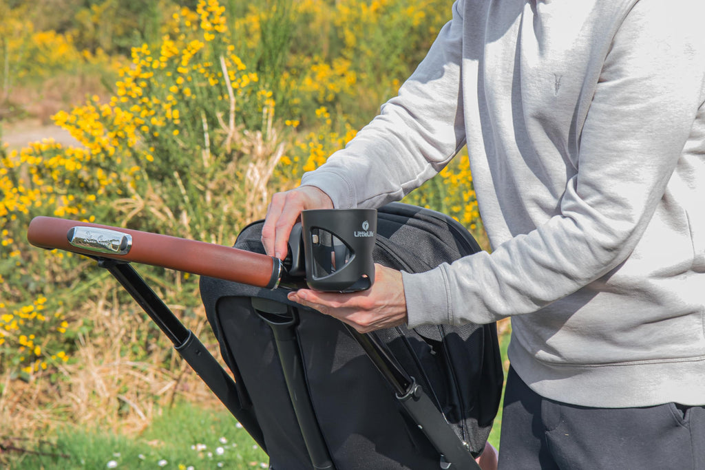 LittleLife Buggy And Pushchair Universal Cup & Phone Holder