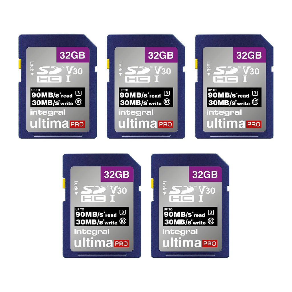 Integral 64GB SD Card 4K Ultra-HD Video High Speed SDXC V30 UHS-I U3 Class 10 Memory Card up to 100MB/s, Color May Vary
