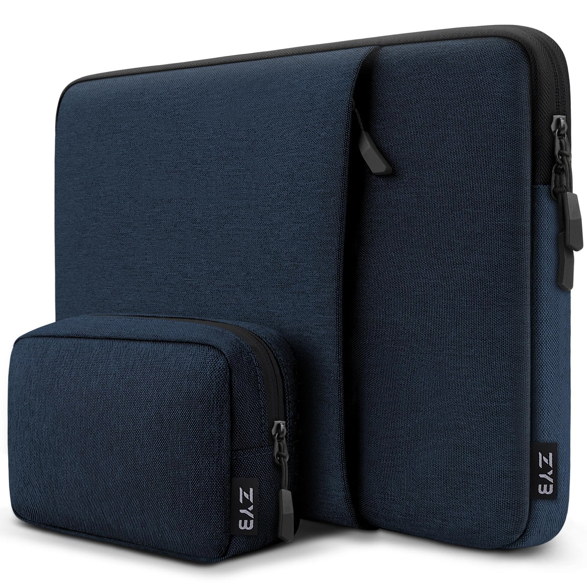 ZYB 16 Inch Laptop Sleeve Case,Shockproof Waterproof Notebook Case 16 Inch for 2021-2026 MacBook Pro 16 M5 M4 M3 M2 M1,16" Laptop Lenovo ThinkBook/IdeaPad HP Dell ASUS Acer Chromebook etc-Haze Blue
