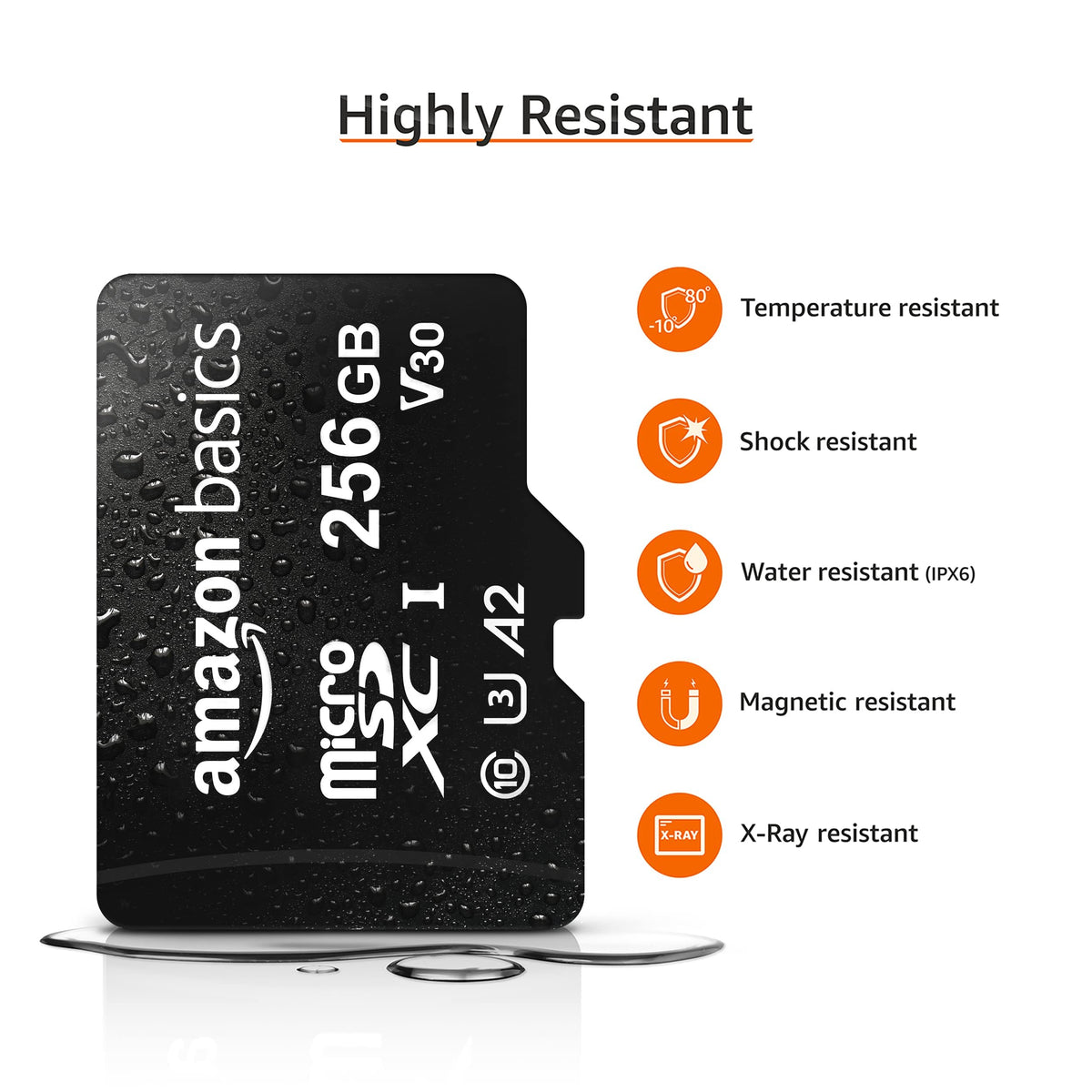 Amazon Basics 1TB Micro SD Card, Read Speed Up to 200MB/s, 1-Pack