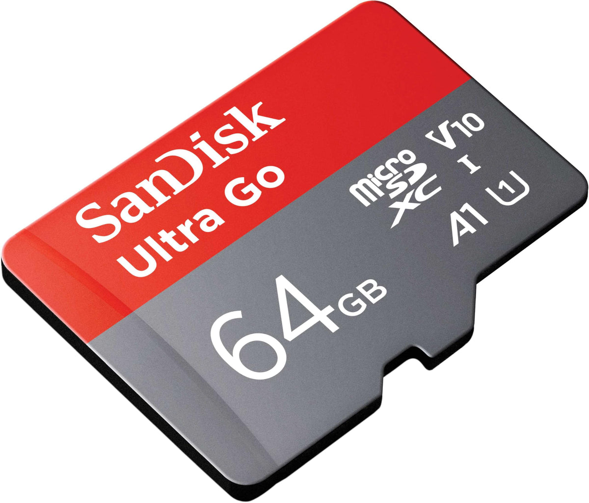 SanDisk 128GB Ultra microSDXC card + SD adapter, Memory card Full HD, up to 140 MB/s, For smartphones and Tablets, with A1 App Performance, UHS-I, Class 10, U1