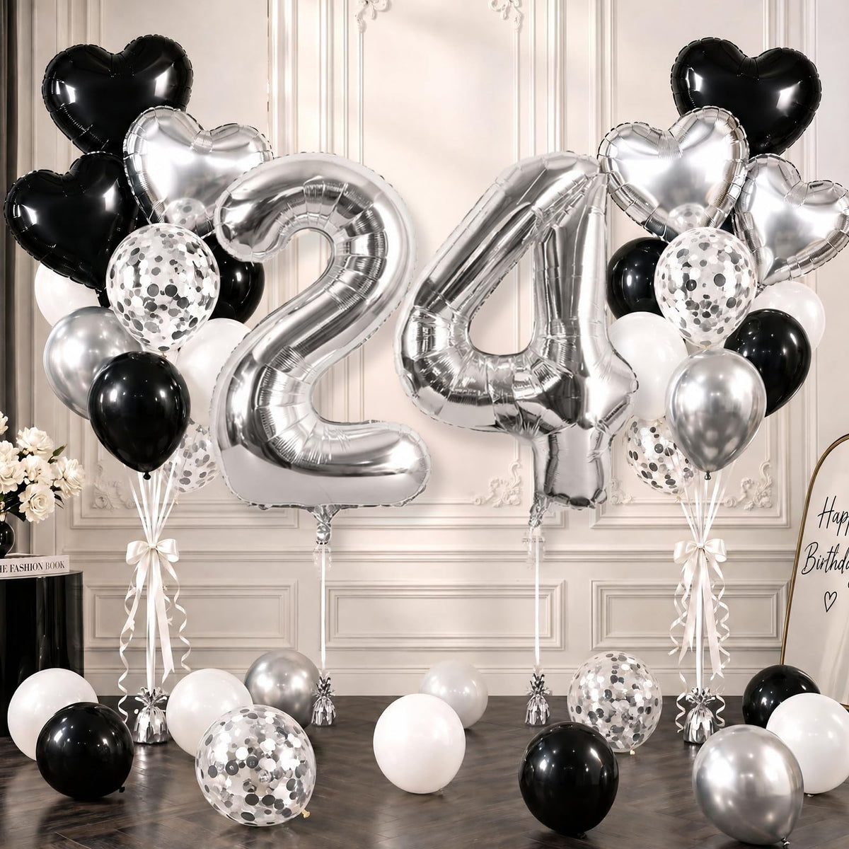TONIFUL 40 Inch Pastel Purple Number 1 Balloon – Big Lilac Mylar Foil Number Balloons for Anniversary Girl's 1st Birthday, Lavender Gender Neutral Baby Shower, Butterfly Theme Party Decorations