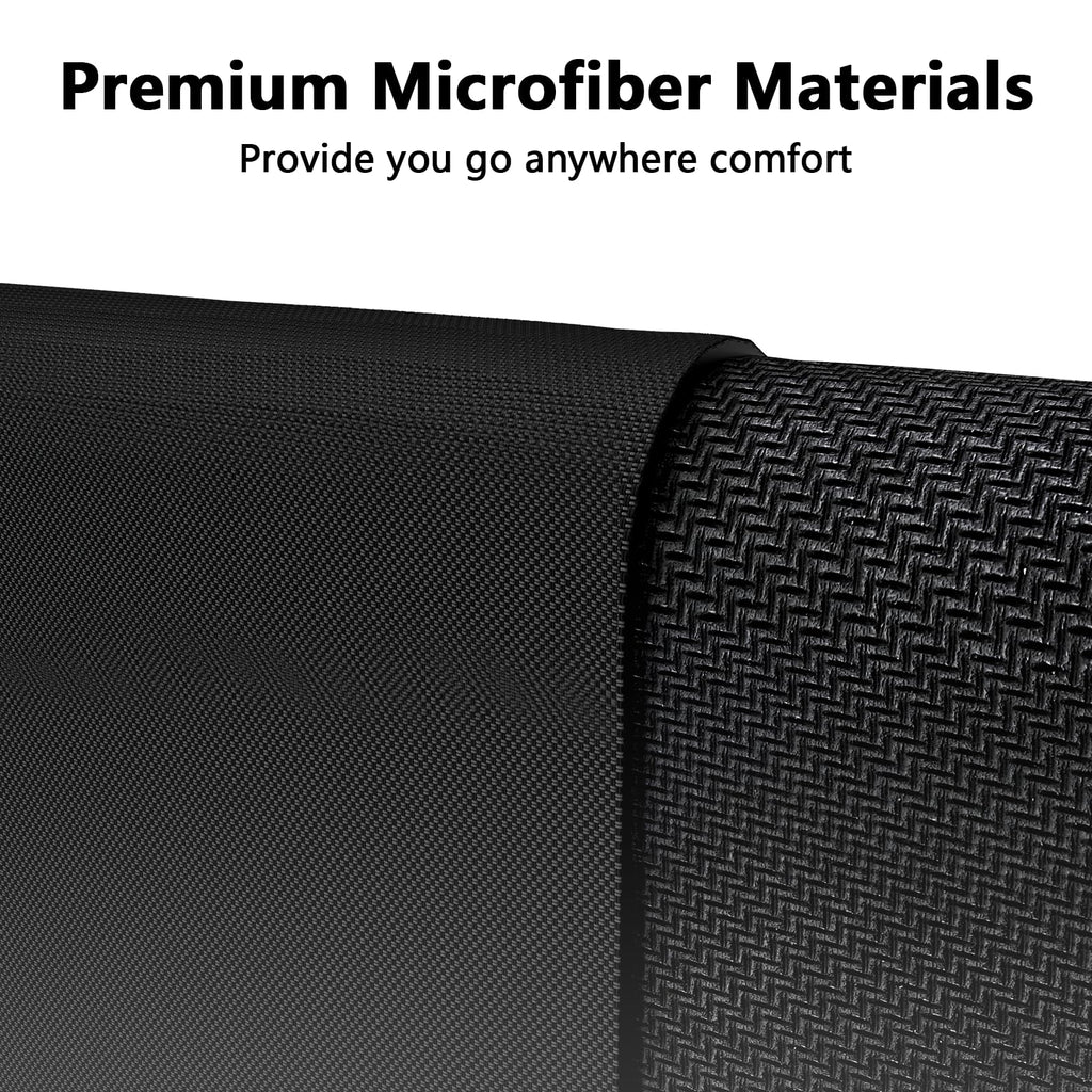 cimetech Gaming Mouse Pad 800 * 300 * 3 MM, Extended Large Mouse Mat Computer Keyboard Desk Pad with Anti-Slip Rubber Base Comfortable Waterproof Soft Cloth, Improved Precision and Speed - Black