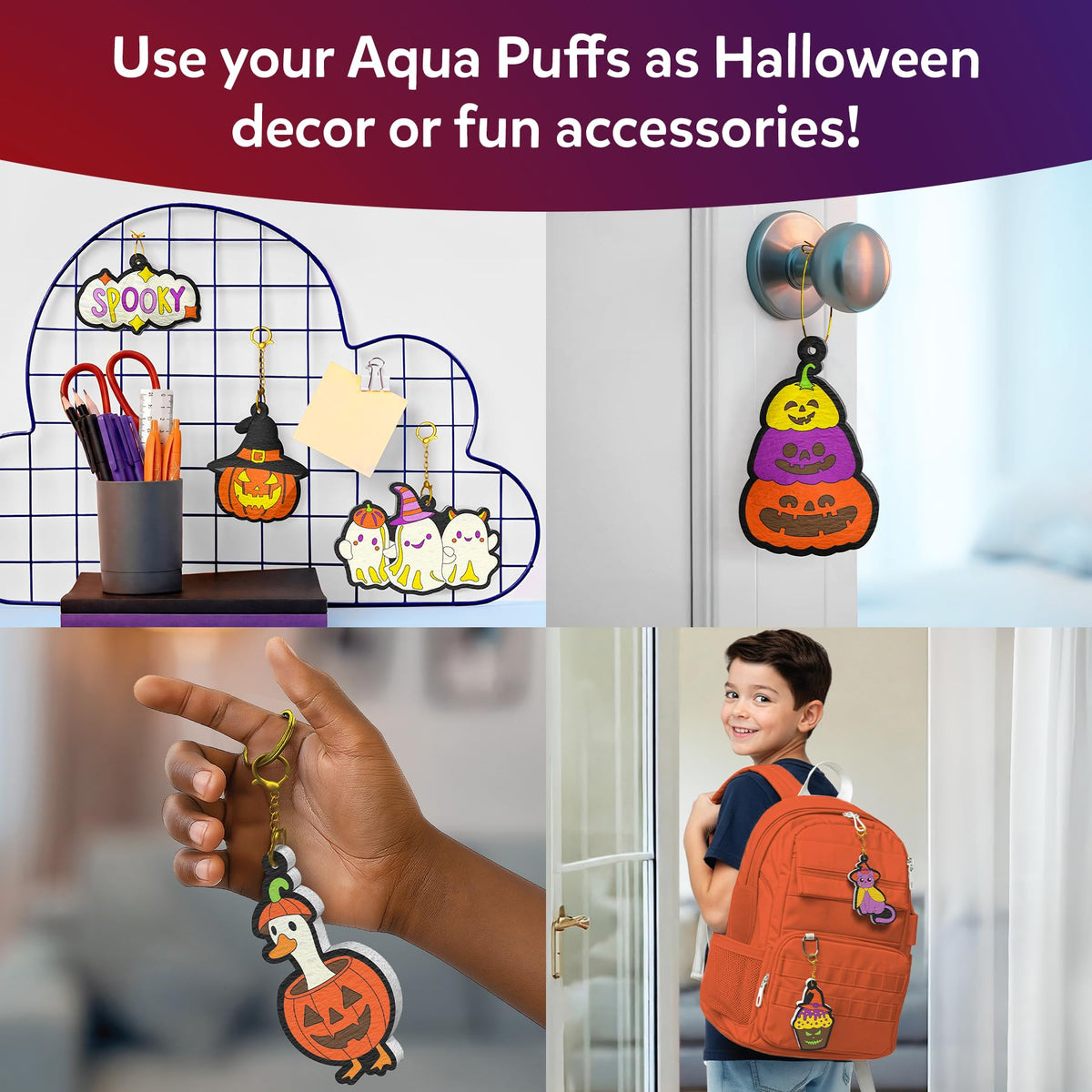 Skillmatics Aqua Puffs Unicorns, Stocking Stuffer for Kids, Paint by Number